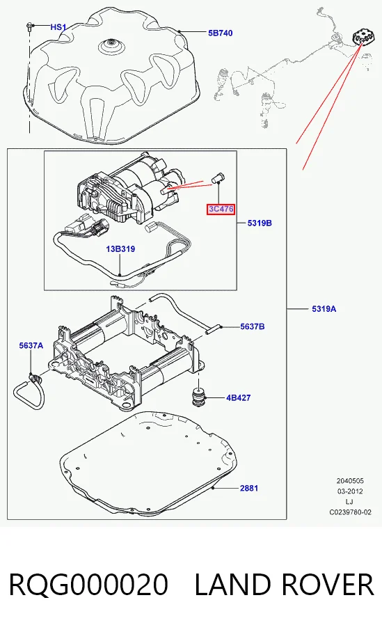 RQG000020 Land Rover