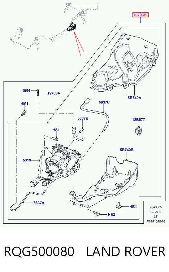 RQG500080 Land Rover