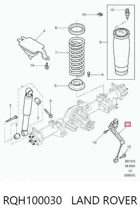 RQH100030 Land Rover