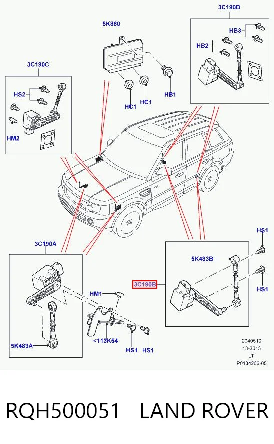 RQH500051 Land Rover