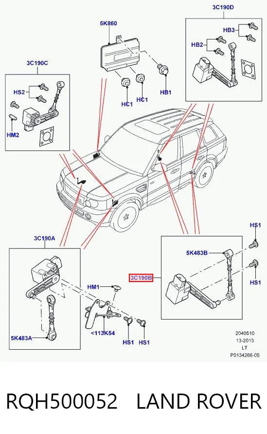 RQH500052 Land Rover