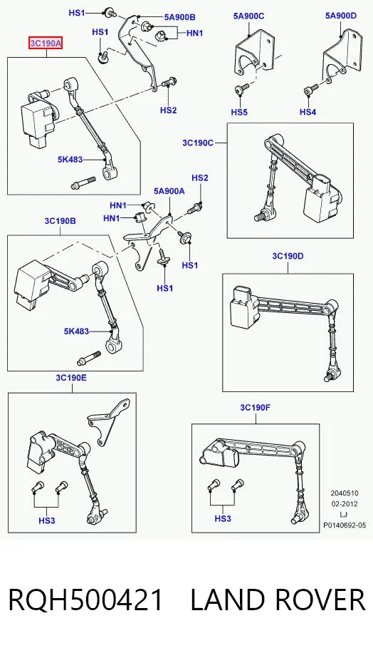 RQH500421 Land Rover