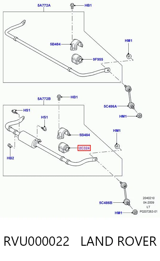 RVU000022 Land Rover