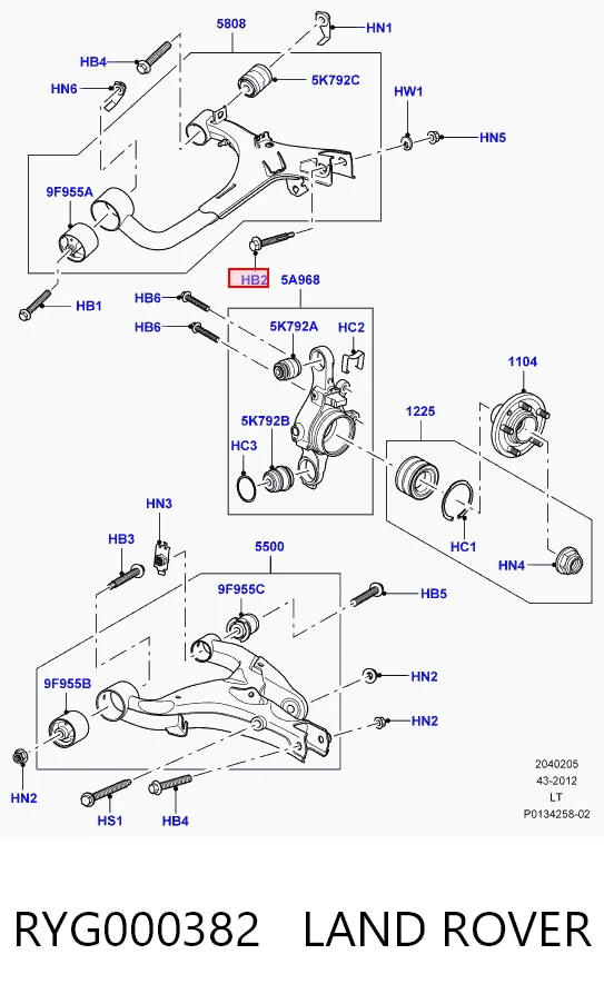 RYG000382 Land Rover