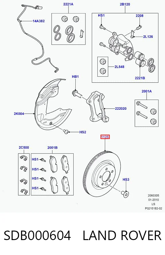 SDB000604 Land Rover