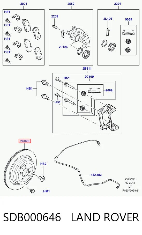 SDB000646 Land Rover