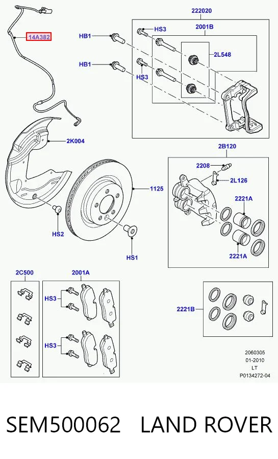 SEM500062 Land Rover