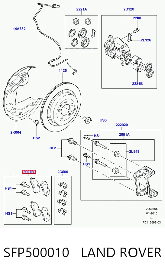 SFP500010 Land Rover