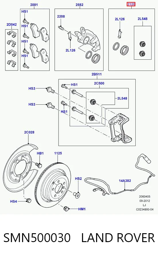 SMN500030 Land Rover