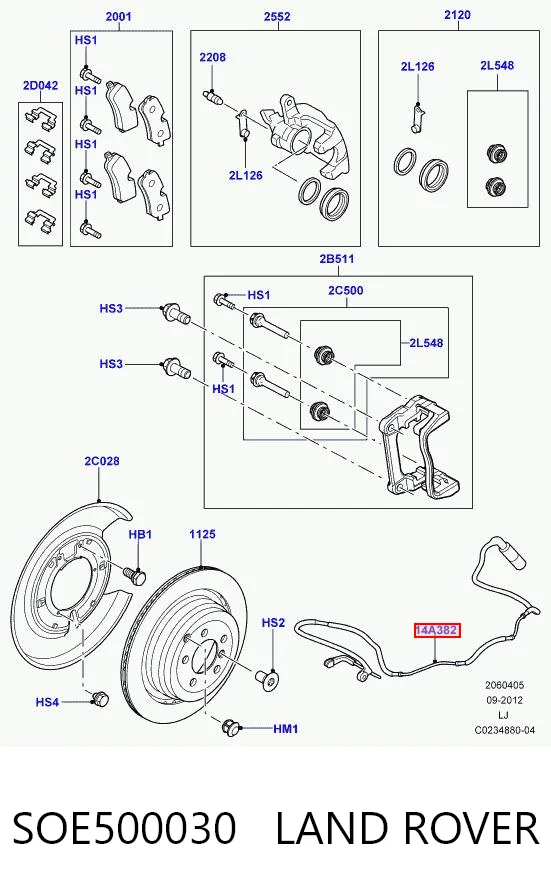SOE500030 Land Rover