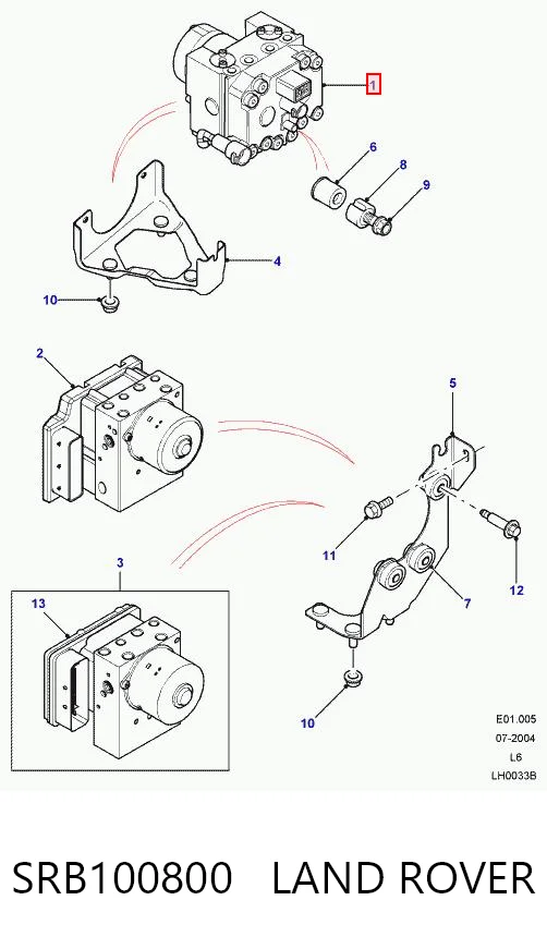 SRB100800 Land Rover