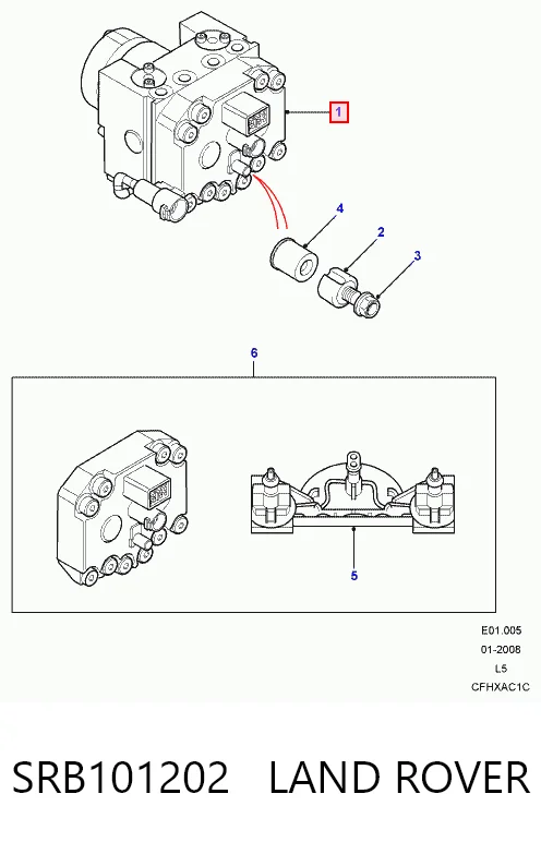 Kupić Sterownik ABS  hydrauliczny Land Rover Discovery II LJ ,LT w dobrej cenie