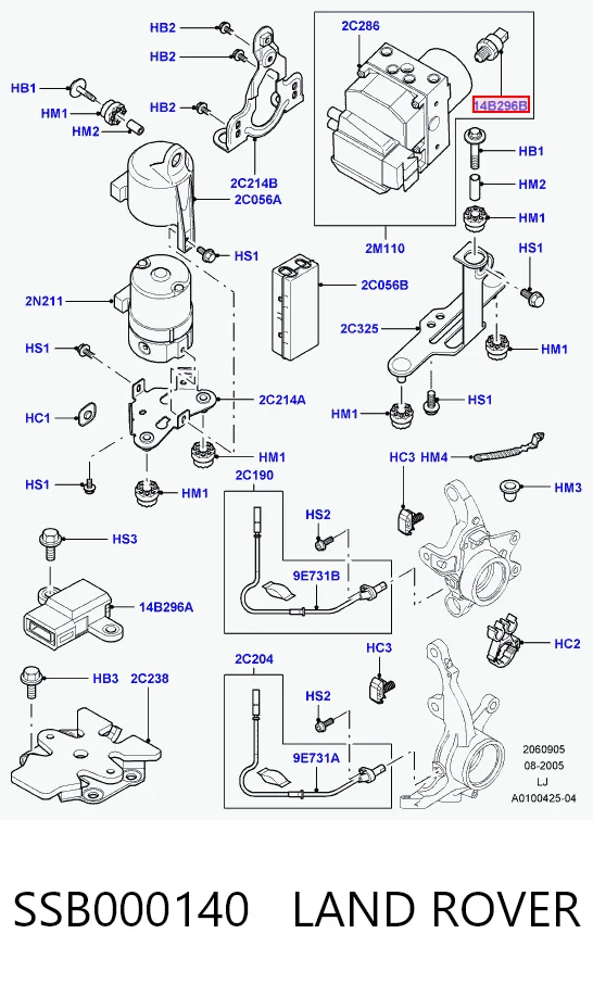 SSB000140 Land Rover