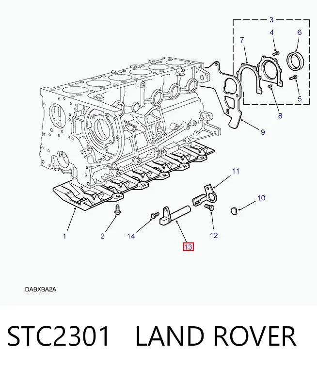  Czujnik położenia wału korbowego Land Rover Range Rover 2