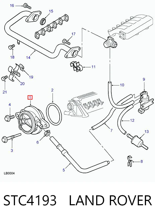Kupić Pompa podciśnienia Land Rover Range Rover II LP, P38A w dobrej cenie