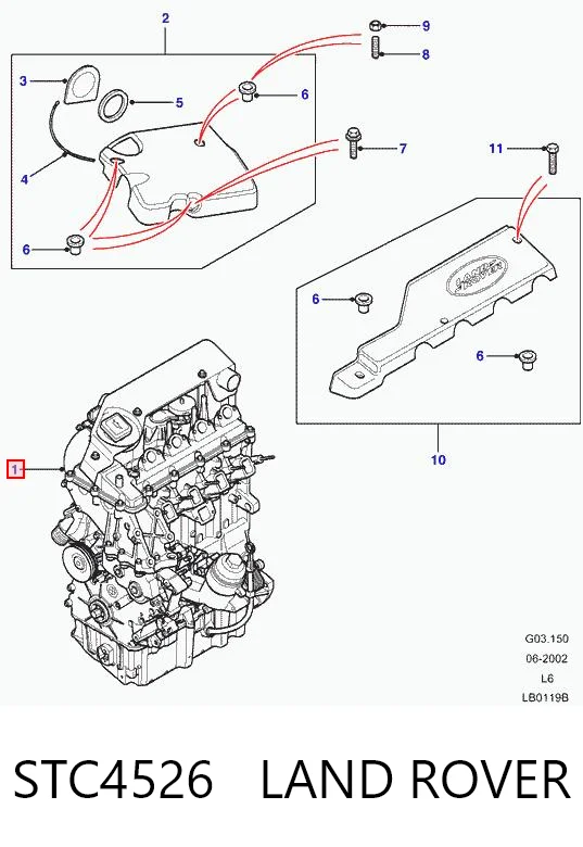 Silnik w komplecie do Land Rover Freelander I L314