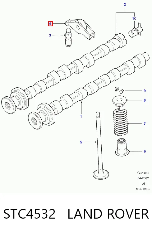 Dźwigienka zaworowa BMW X3 SUV (E83) (2004 - 2010) cena, od 13,20 USD