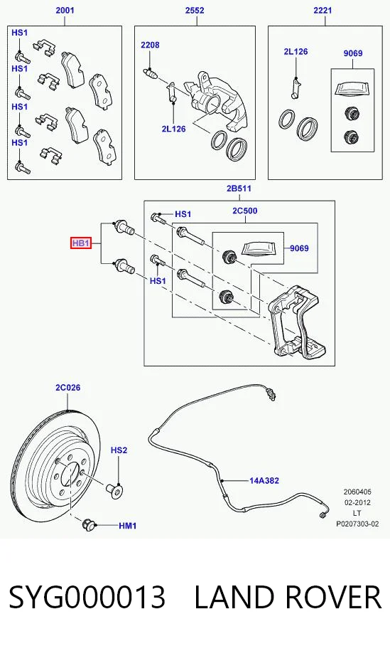 SYG000013 Land Rover 