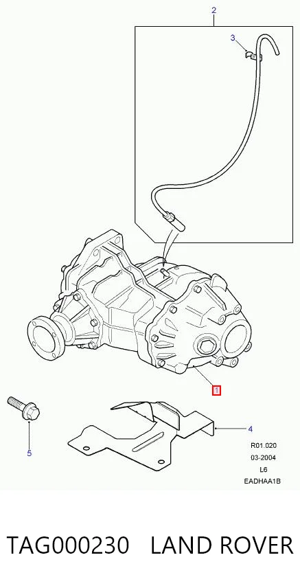Skrzynia rozdzielcza do Land Rover Freelander I L314