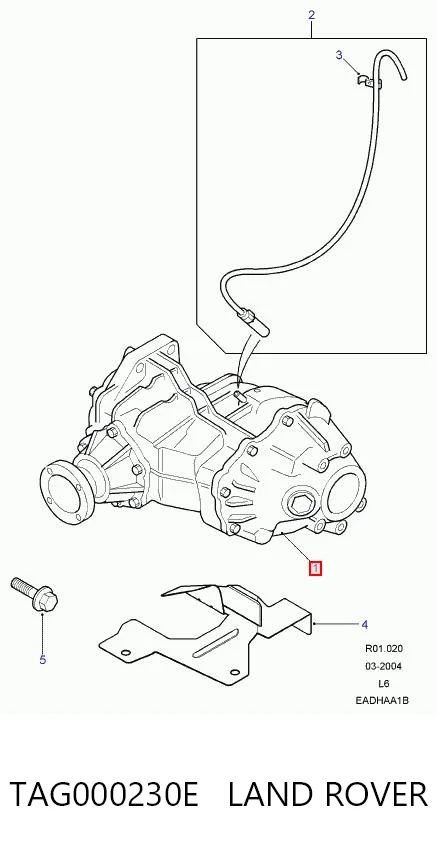 Skrzynia rozdzielcza do Land Rover Freelander L314