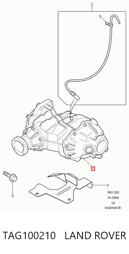  Skrzynia rozdzielcza Land Rover Freelander 1