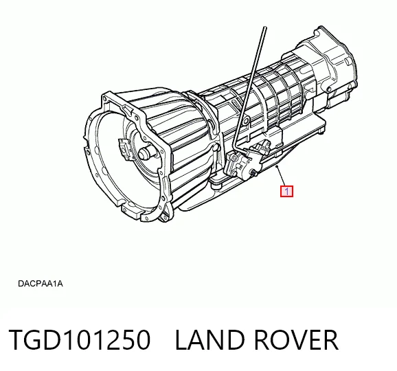 Automatyczna skrzynia biegów, kompletna do Land Rover Range Rover LP, P38A