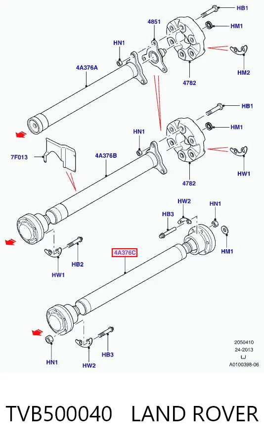 TVB500040 Land Rover