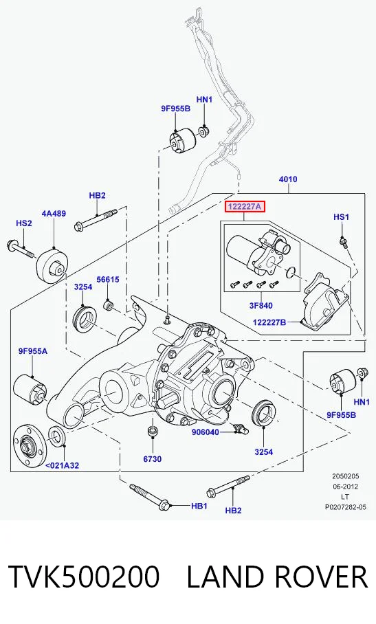 TVK500200 Land Rover