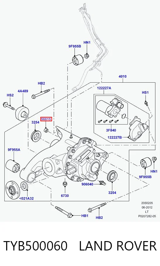 TYB500060 Land Rover