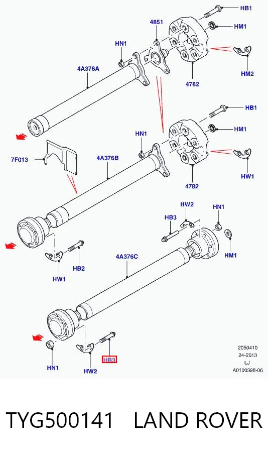 TYG500141 Land Rover