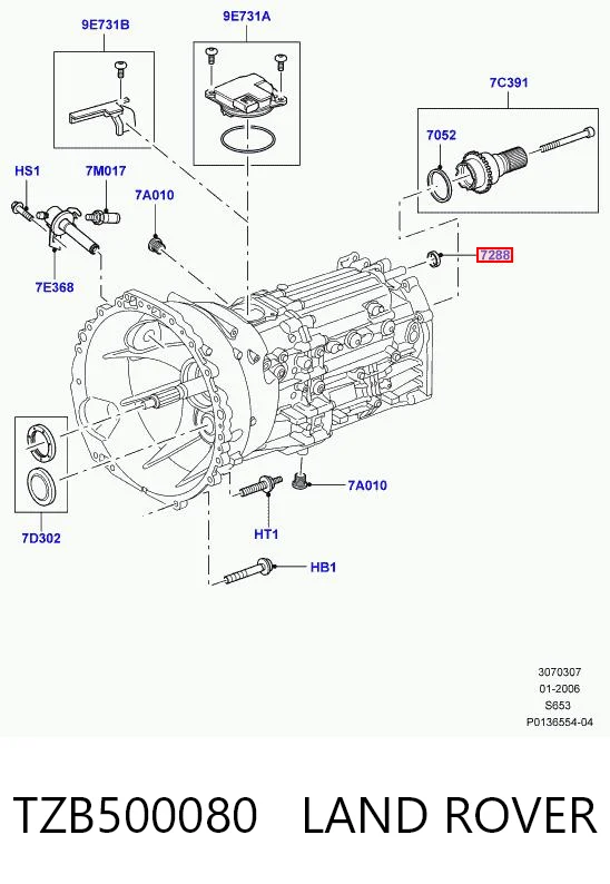 TZB500080 Land Rover