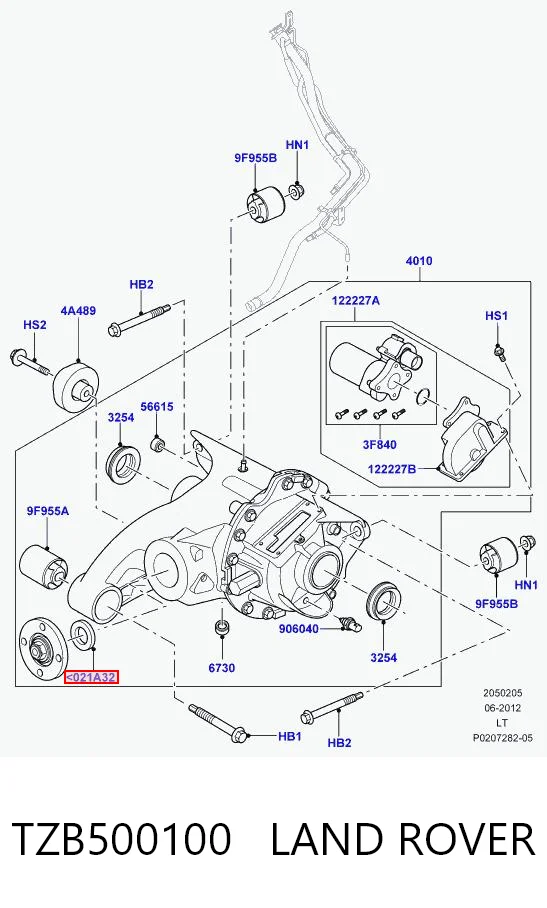 TZB500100 Land Rover