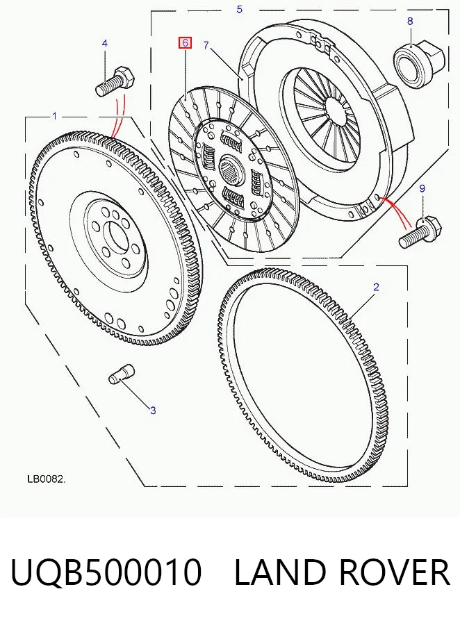 Tarcza sprzęgła do Land Rover Freelander I L314