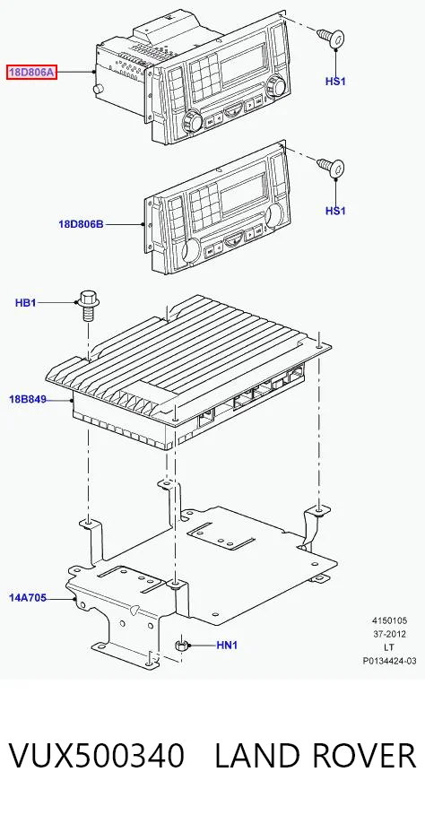 VUX500340 Land Rover