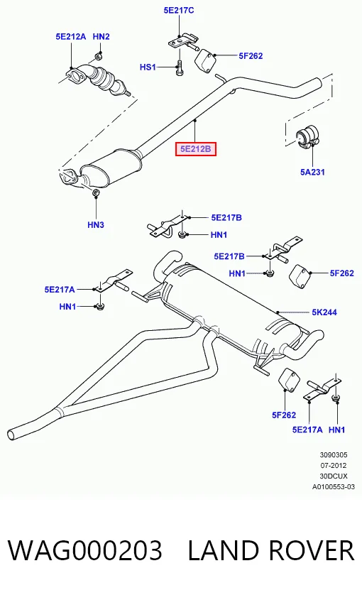 Konwerter-katalizator Land Rover Range Rover III SUV (L322) (2002 - 2009) cena, od 1769,20 USD