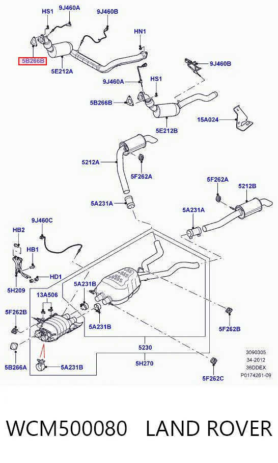 WCM500080 Land Rover