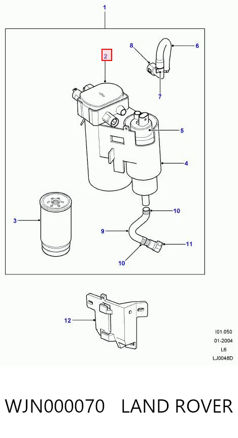 WJN000070 Land Rover