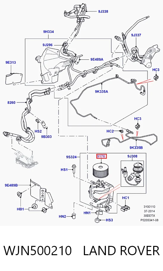 Filtr paliwa do Land Rover Range Rover III L322