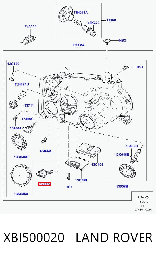 XBI500020 Land Rover