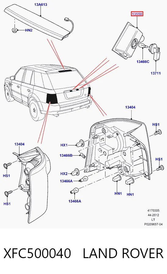 XFC500040 Land Rover