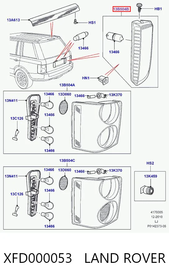 XFD000053 Land Rover