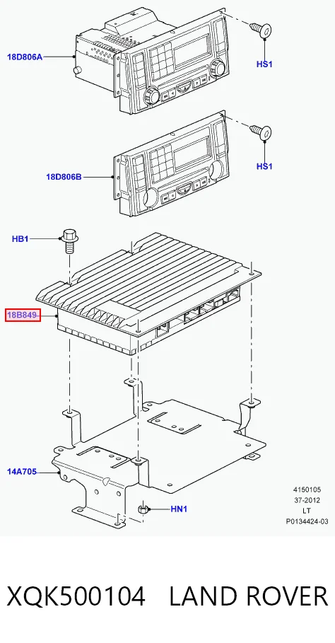 XQK500104 Land Rover
