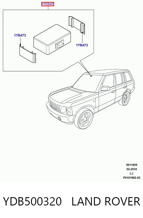 Czujnik deszczu do Land Rover Range Rover L322