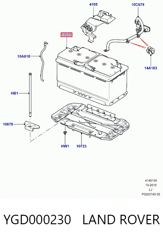 Do koszyka EB9500 Exide Bateria (akumulator)