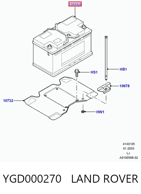 95522256 General Motors Bateria (akumulator)