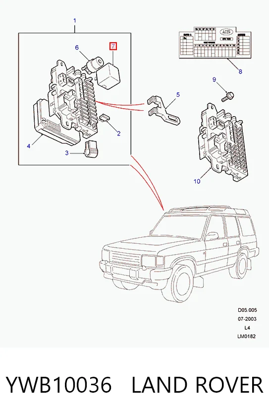Elektryczne przekaźnik wielofunkcyjne Ford 13A025C cena, od 7,50 USD