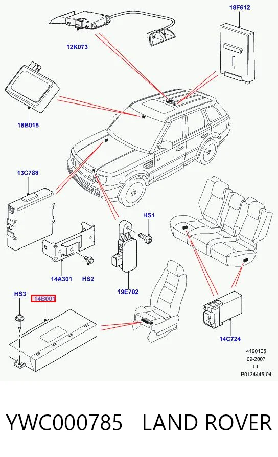 YWC000785 Land Rover