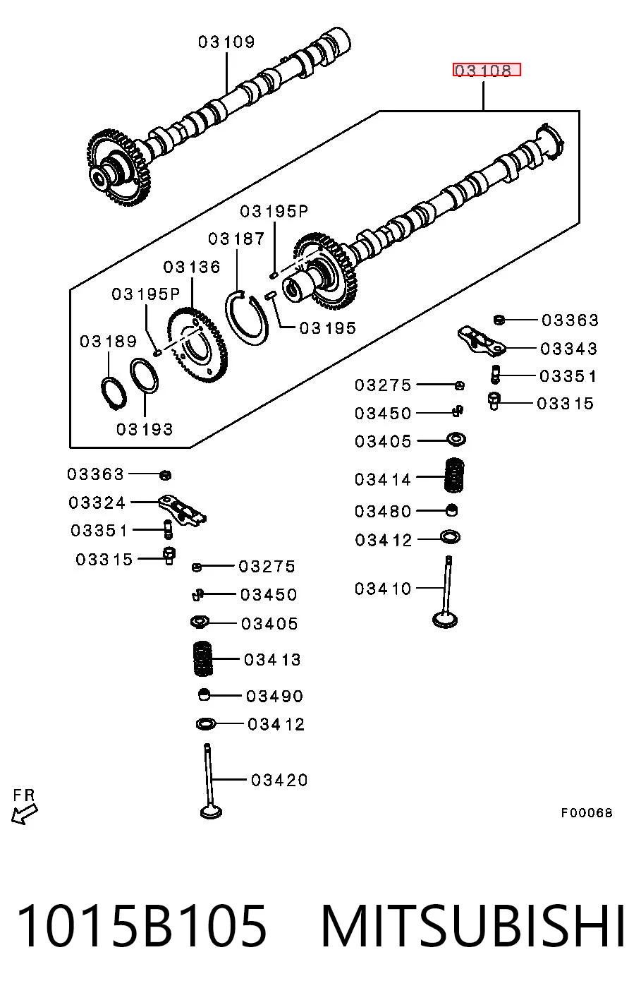 1015B105 Mitsubishi