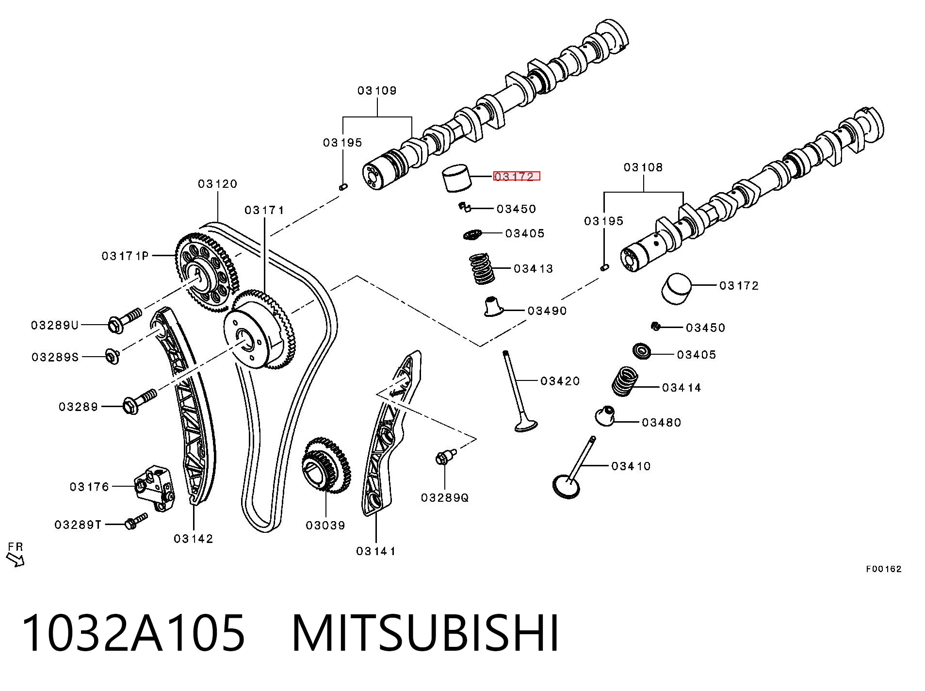 1032A105 Mitsubishi