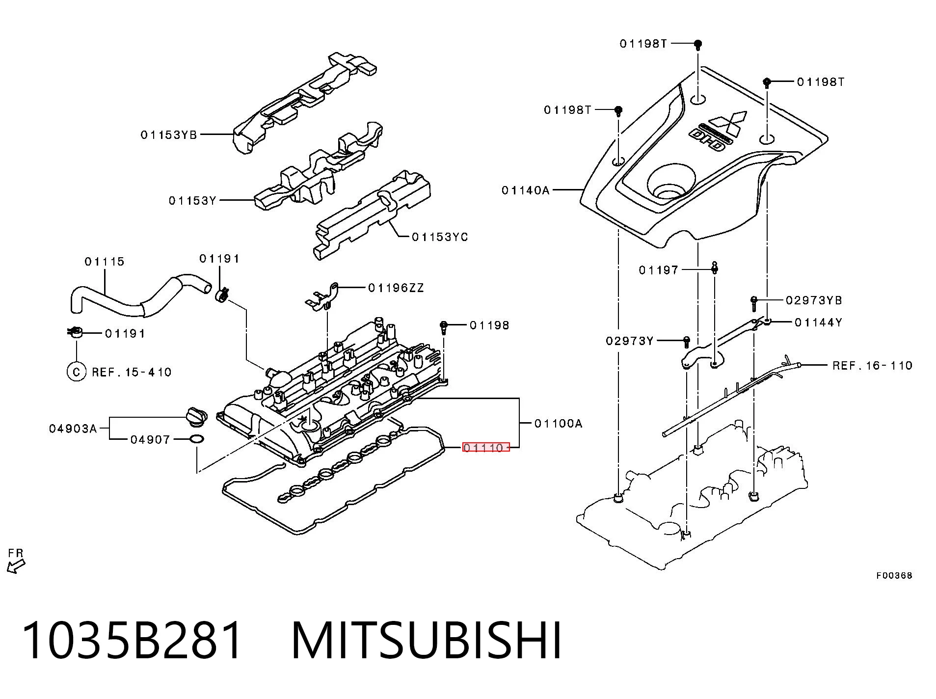 1035B281 Mitsubishi